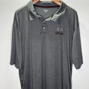 Texas A&M Aggies Chiliwear Polo Shirt XXL Gray Performance Golf Dri-Fit